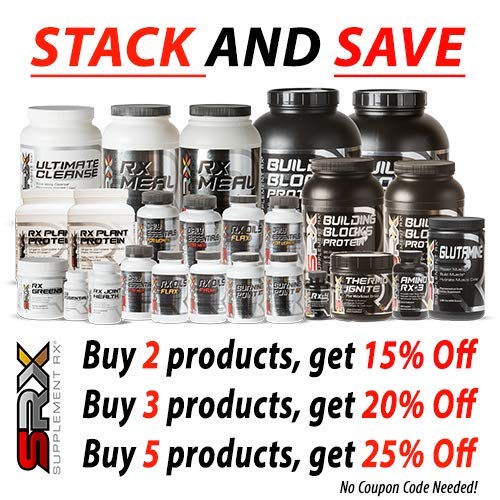 Supplement Rx (SRX) Building Blocks Protein Rich Chocolate 4 lbs