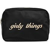 Stoney Clover Lane Women's Girly Things Embroidered Large Pouch