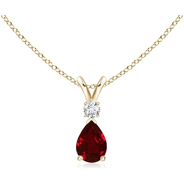 925 Sterling Silver Birthstone Pendant Necklace – Cushion-Cut Gem With Created White Sapphire On 18 Rope Chain