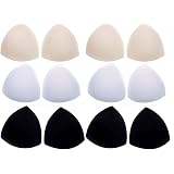 3 Paires Inserts De Soutien-gorge En Éponge Coussinets De Soutien-gorge