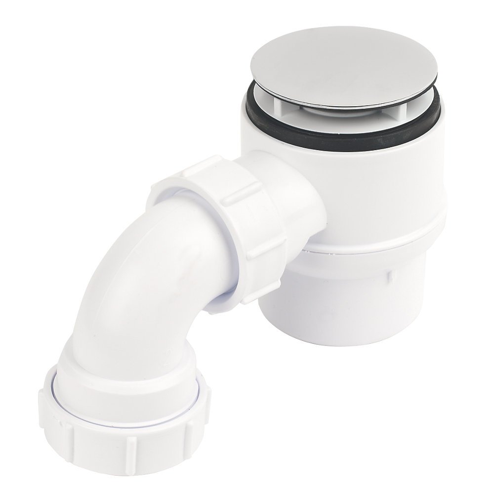 Mcalpine Shower Trap Chrome Effect 70Mm