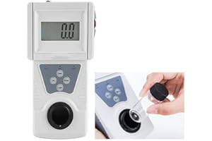 HFBTE Turbidimeter Turbidity Meter Tester Lab Turbidity Meters with Formazine Standard Turbidity Solution Measuring Range 0 t