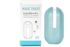 Jemattely Toilet Bowl Cleaner Bottle Krazy Clean Toilet Cleaner 10 Years Crazy Cleaners Pro Kit for Bathroom Automatic Continuous Tank Deep Cleaning System Agent Tablets Block-1PCS