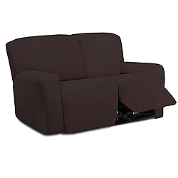 Easy-Going 6 Pieces Microfiber Stretch Sectional