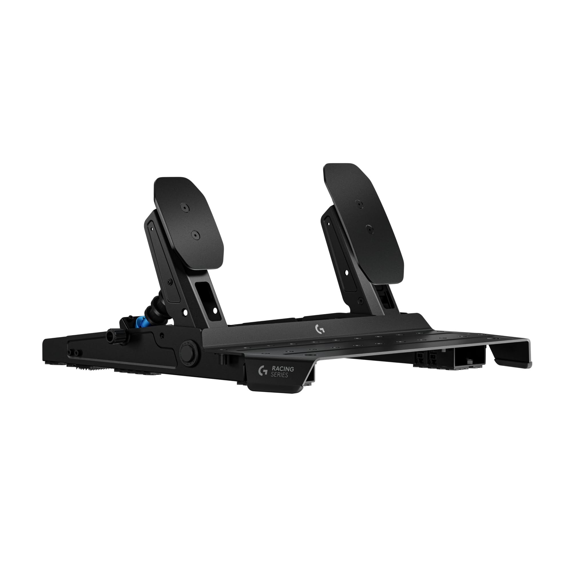 Logitech G RS Pedals – sim-Racing-Pedale mit 75-kg-Loadcell-Bremse, einstellbaren Pedalpositionen, modularem Design und robustem, ausziehbarem Stahlrahmen - Schwarz