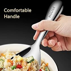 AHOUGER Rice Paddle, Rice Spoon Stainless Steel