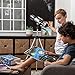 SkySpy Telescope - Beginner 70mm Refractor Telescope with Finder Scope & Tripod - Portable Glass with 3 Magnification Eyepieces - Starter Astronomy Kit for Kids & Adults - Educational Science Gear