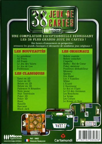 38 Jeux De Cartes Amazon Fr Jeux Video