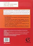 Image de cours de grammaire française ; cours, exercices et corrigés
