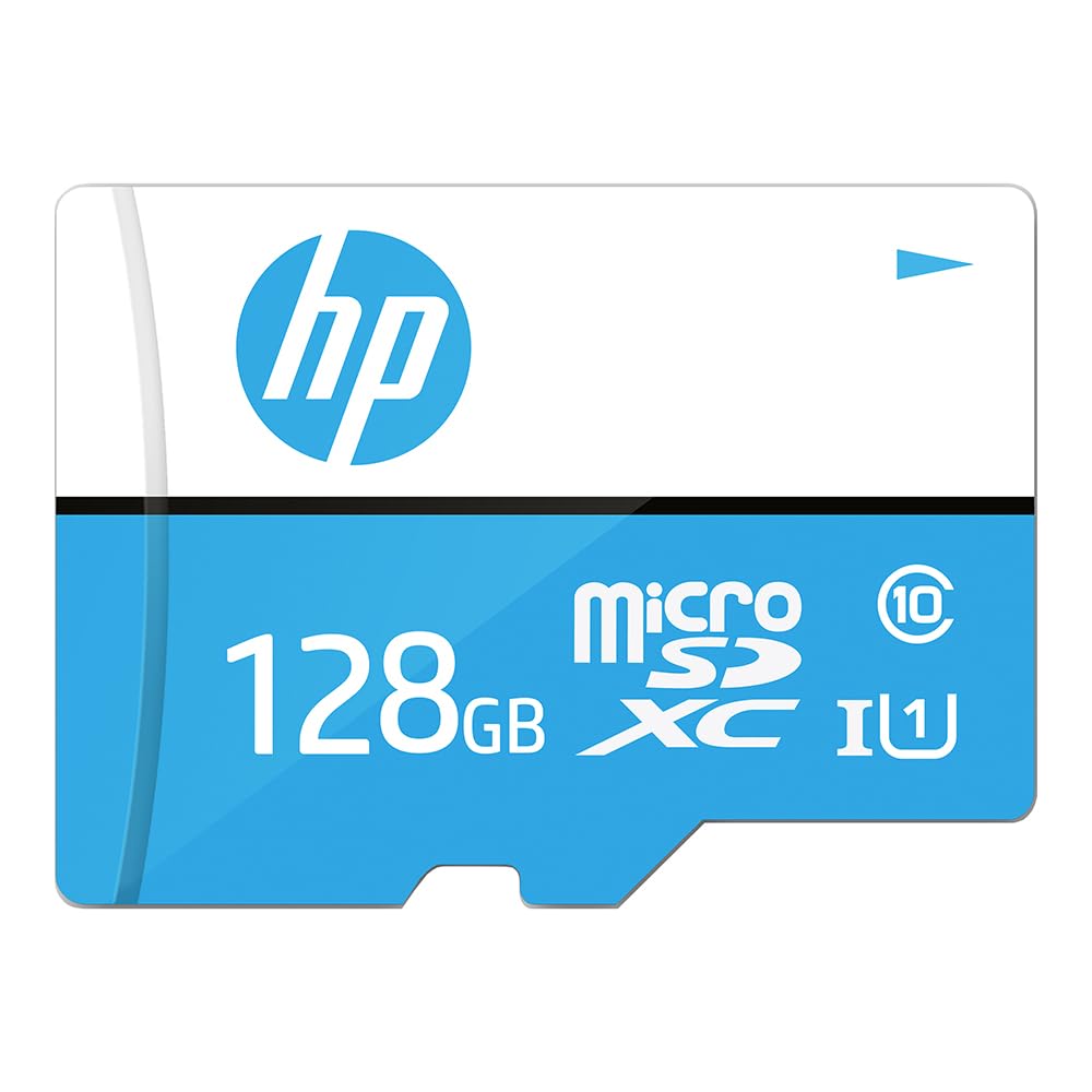 HP 128GB mx310 Class 10 U1 microSDHC Flash Memory