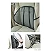 Cool Vent Cushion Mesh Back Lumbar Support New Car Office Chair Truck Seat Black
