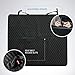 Petsure 100% Waterproof Dog Car Seat Covers and Protectors - Washable Non-Slip Pet Cars Seat Covers - Universal Leather Bench Seat Covers for Trucks and SUVs (Black, 55x47 inches)