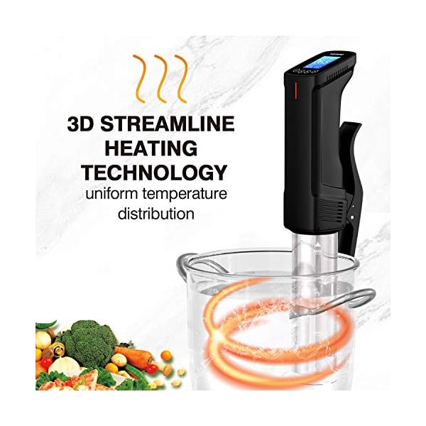 Inkbird ISV-100W Sous Vide WiFi Precision Cooker Precision Cooker Immersion Circulator, Temperature Time and Touch…