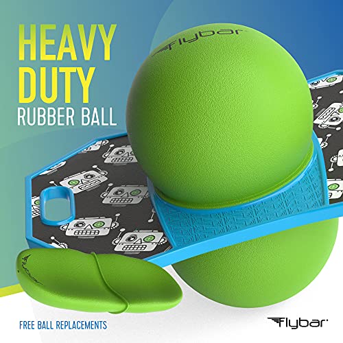 Flybar Pogo Trick Ball for Kids, Trick Bounce Board for Boys and Girls