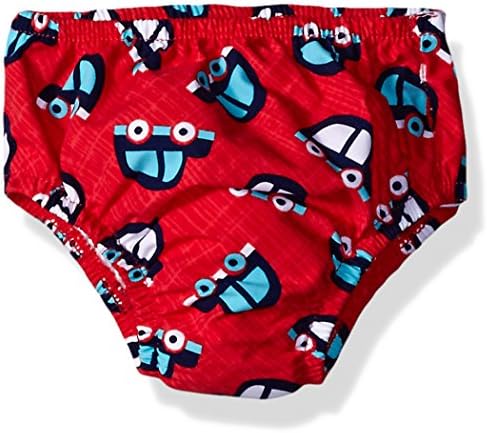 Sea Me Swim Baby Reusable Diaper with Snaps, Multi, 12-18M