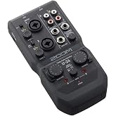 Zoom U-24 Handy Audio Interface, 2-Channel Portable USB Audio Interface, 2 XLR/TRS Combo Inputs, MIDI I/O, RCA Outputs