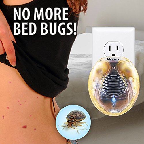 Hoont Indoor Powerful Plugin Spider and Bed Bug Pest Repeller with