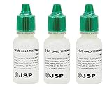 3 Bottles 14K Gold Metal Test Acid Karat Testing Liquid Solution Jewelry Tester