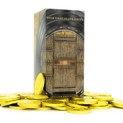 Milk Chocolate Coins Chocolate Coins Wrapped in Gold, Chocolate Coins