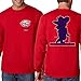 Ole Miss Football Fans. Colonel Reb Red Long Sleeve T-Shirt (S-5X)
