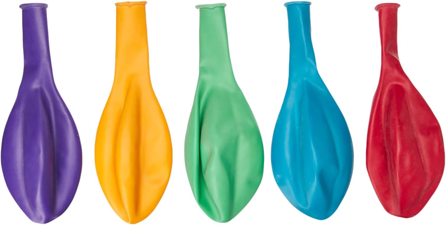 Maple City Rubber Tropical Tuftex Latex Balloons, 17", Assorted