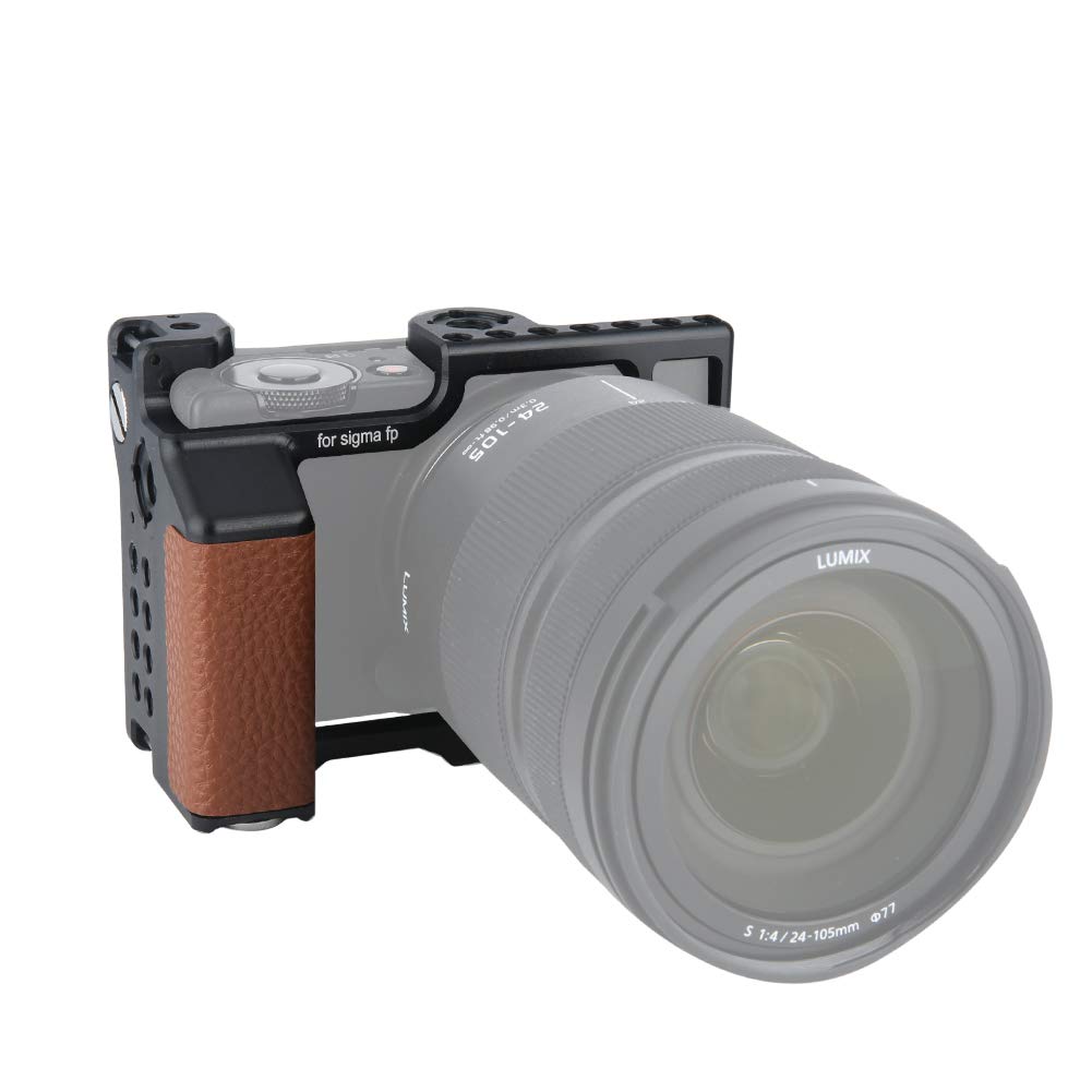 NICEYRIG Camera Cage for SIGMA FP/FPL Camera with Leather Grip
