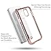 Samsung S5 Case,Luxury Stylish Design Electroplated Slim Fit Metallic luster TPU Case Cover for Samsung Galaxy S5 - Rose Gold
