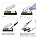 Soldering Iron Kit, Kusonkey Adjustable Temperature Welding Soldering Iron 60W 110V Portable Soldering Iron with PU Carrying Case