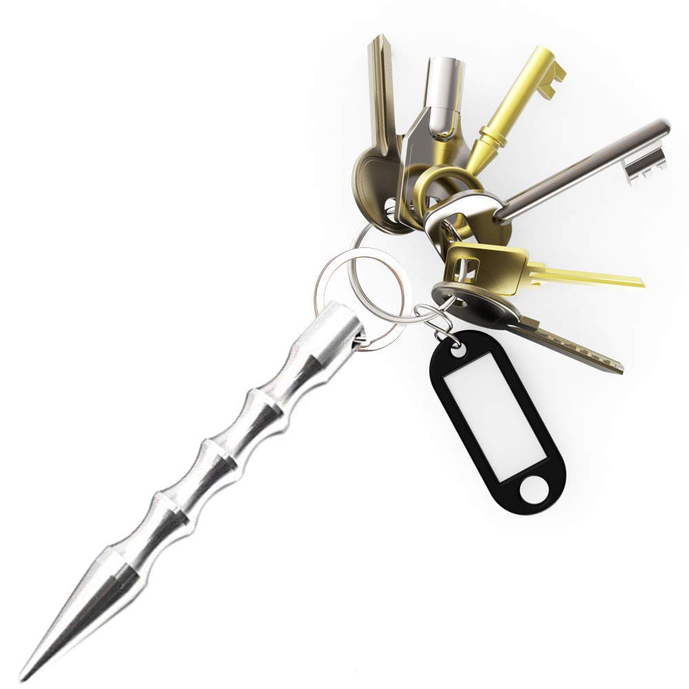 Eioumax Self Defense Keychain Anti Wolf Defense Keychain Aluminum