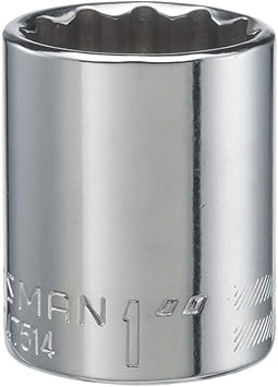 CRAFTSMAN Shallow Socket, SAE, 1/2-Inch 