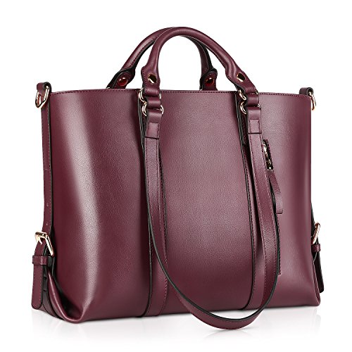 women's genuine leather tote handbags
