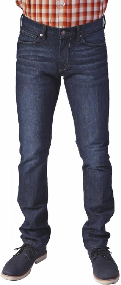 dark blue washed jeans