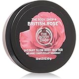 The Body Shop British Rose Instant Glow Body Butter, 50ml