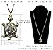 Linana Vintage Tortoise Turtle Long Necklace for Women Fashion Jewelry