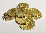 GENERIC METAL COINS: #10 (SET OF 10) (LISBOA, BRASS)