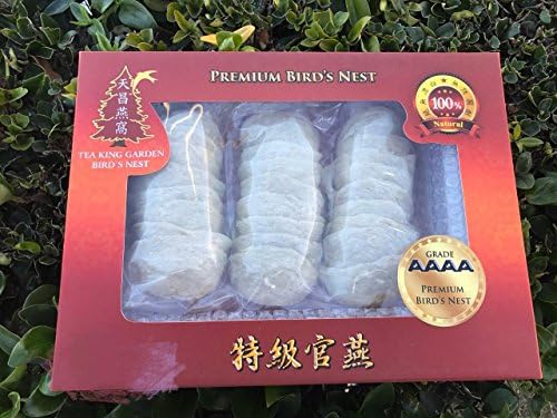 The King Garden AAAA grade Bird Nest from Indonesia, Net Wt. 500 grams