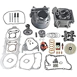 69mm Valve GY6 Big Bore Cylinder Rebuild Kit fit
