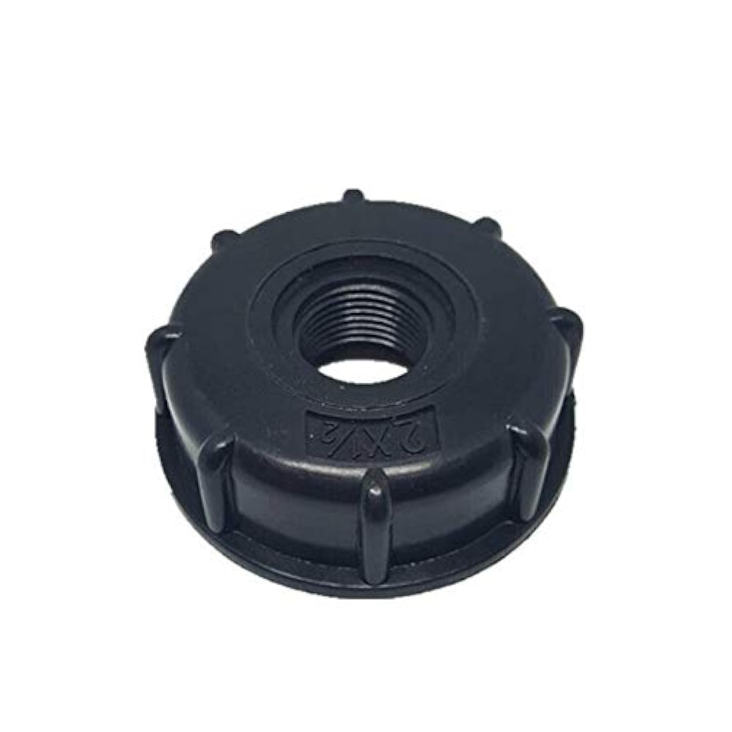 BE-TOOL IBC Water Tank Adapter, 1PC 1/2" IBC Connector 60mm Coarse Thread Outlet for 1000 Liter Tons of Barrels, IBC Barrels Etc