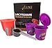 4Luxe Kitchen Reusable Filter Set with K-Carafe Filter, 2 Single Serve K-Cup Filter and Coffee Scoop