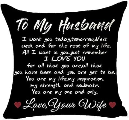 cushion gift for husband