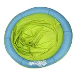 SwimWays Spring Float Papasan - Mesh Float for Pool or Lake - Light Blue/Lime
