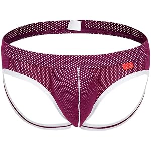 1 Piece Men's Jockstrap Sexy Underwear Mesh Jock Strap Athletic Supporter