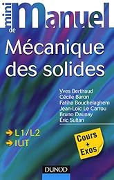 Mini manuel de mécanique des solides