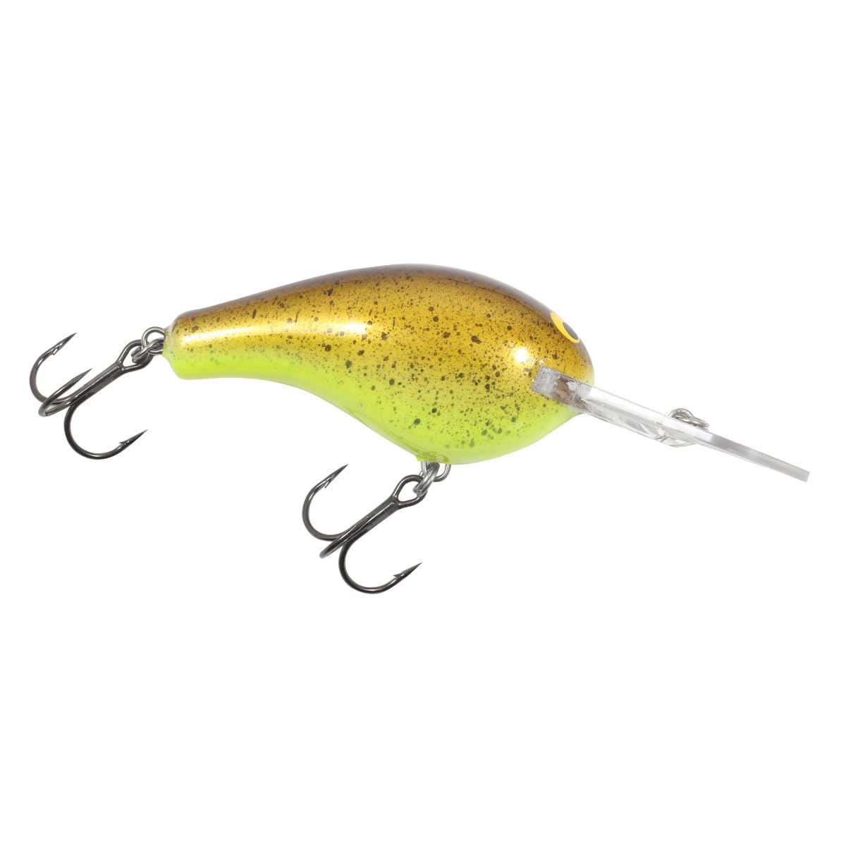 Photo 1 of Bagley Baits DB2-CSRB Diving Balsa B2 2.5", 1/2 OZ Chartreuse Root Beer