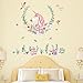 Unicorn Wall Decals Girls Bedroom Wall Stickers Nursery Room Wall Decor