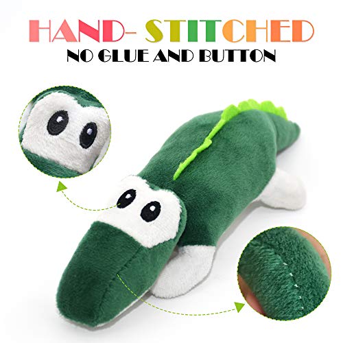 SHARLOVY Dog Squeaky Toys for Small Dogs,Stuffed Animal Puppy Toys,Cute Puppy Chew Toys for Dog Teething Toys, Pet Toys for Small to Medium Dogs,Soft Dog Toys,Plush Dog Toy Pack 12 in Carry Bag - Thumbnail 3