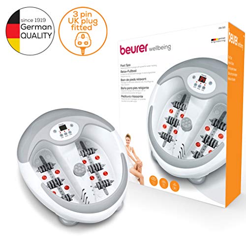 Beurer FB50 Foot Spa With Water Heater, Footbath With Infrared Light