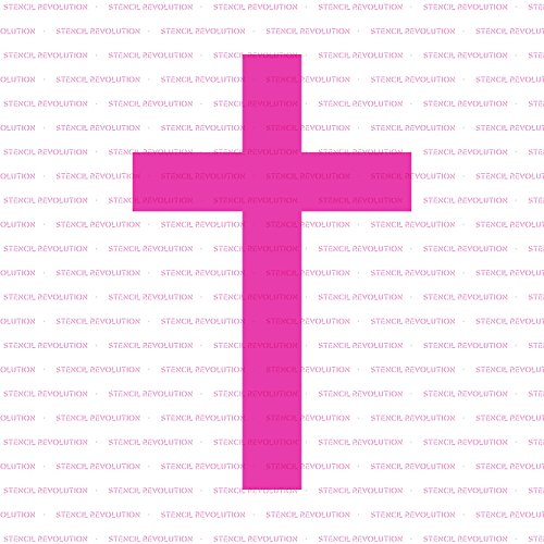 Cross Stencil Template - Reusable Stencil with Multiple Sizes Available