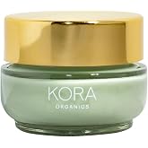 KORA Organics Active Algae Lightweight Face Gel Moisturizer, Travel Size | Balancing &amp; Soothing Gel Face Cream for All Skin Types with Green Algae, Green Tea &amp; Alpine Rose, Cruelty Free, 0.51 fl oz