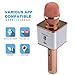 Karaoke Machine By COISOUND: Wireless KTV Device - Portable Karaoke Singing Microphone – Rechargeable Handheld Karaoke System With Built-In Bluetooth – Compatible With IOS Android, Smartphone And PC